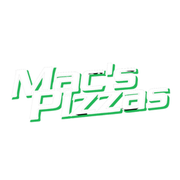 Macs Pizza logo.